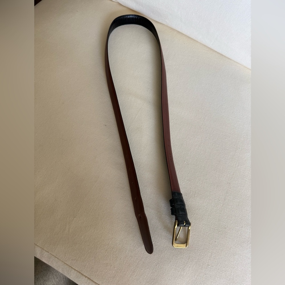 Coach 5700 Men’s Black Leather Belt Size 38/95CM - Picture 6 of 14